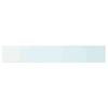 Maison Exclusive - Panneaux d'étagère 2 pcs Verre Transparent 80 x 12 cm