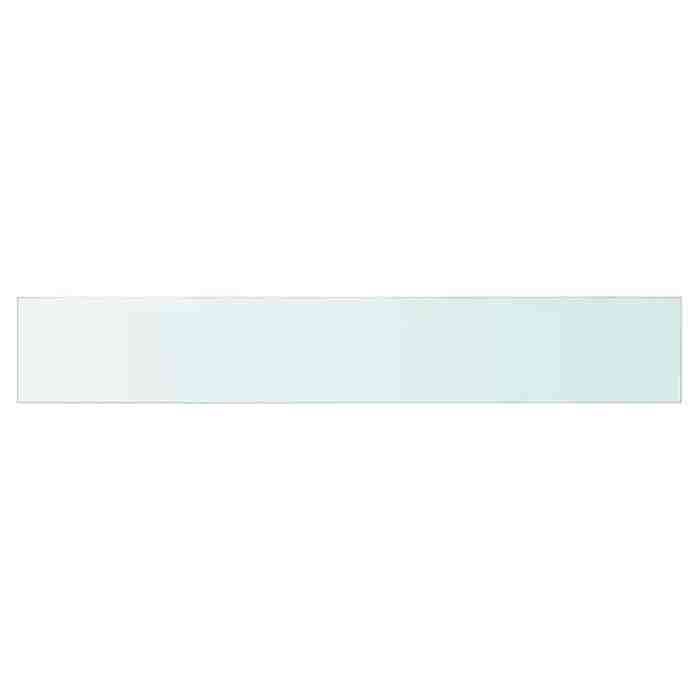 Maison Exclusive - Panneaux d'étagère 2 pcs Verre Transparent 80 x 12 cm
