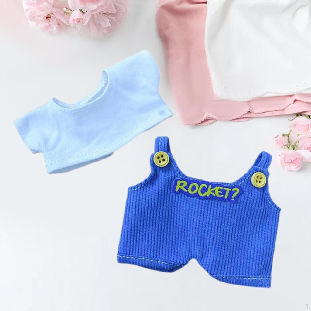 Doll Clothes Set , Outfits for 15cm Dolls Dress up Boy Girls Thanksgiving