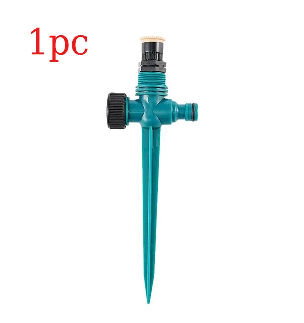 1-10pcs Garden Sprinkler 360° Rotation Irrigation Watering  Agriculture Ground Automatic Tube Adjustable Plug Buried Atomization