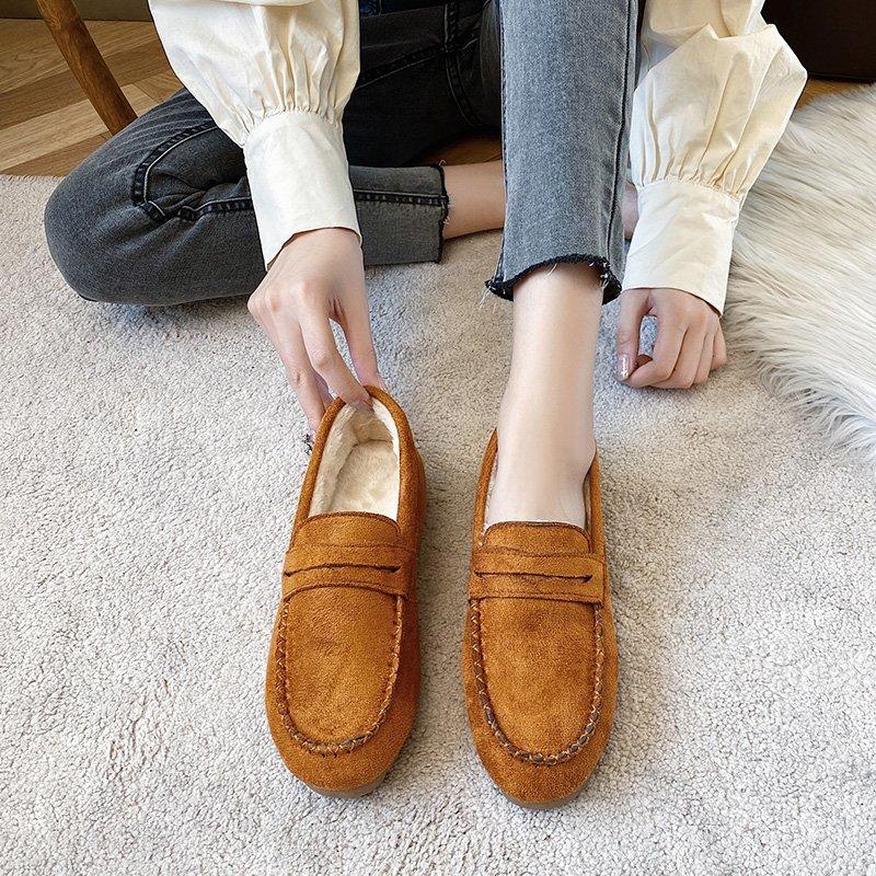 Fashion Women Casual Snow Boots Winter Lightweight Designer Shoes Baotou Fashion Outdoor Ankle Boots 2024 New Trend Shoes for Women