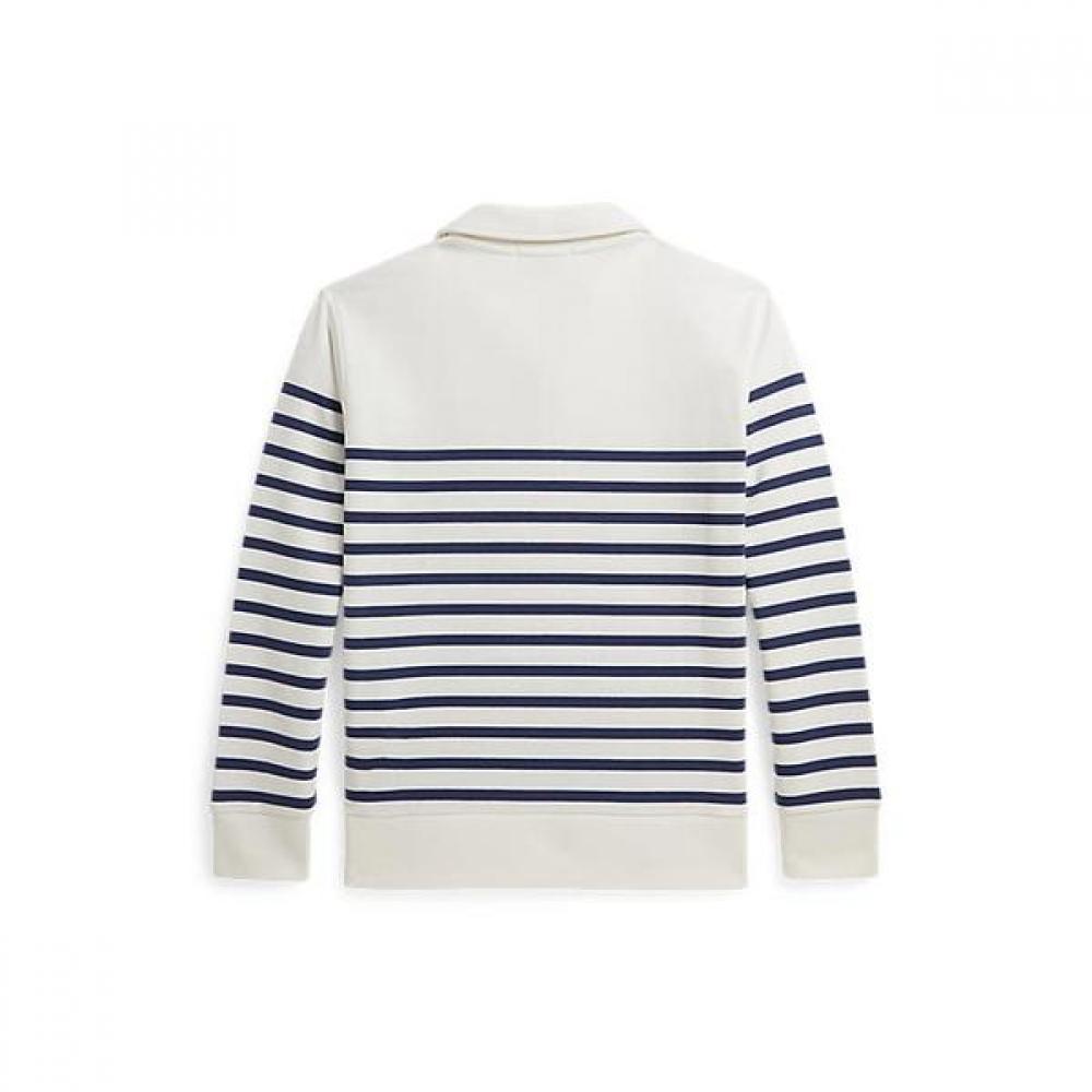 Polo Ralph Lauren Boys 8 18 Striped French Terry Sweatshirt Cwpokniy8021708100