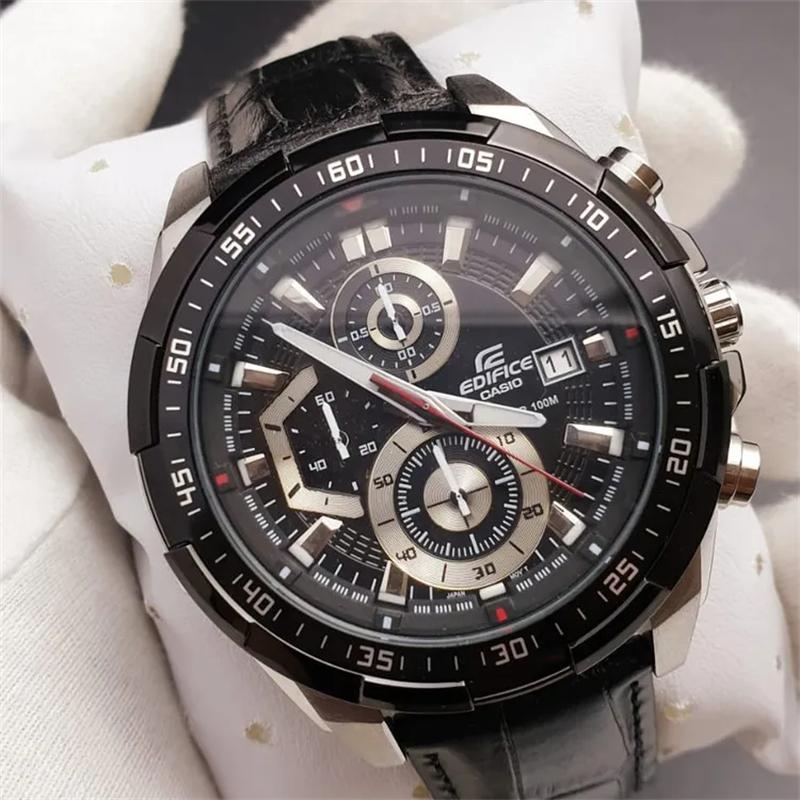 Casio Herrklocka EDIFICE Svart EFR-539L-1AV-