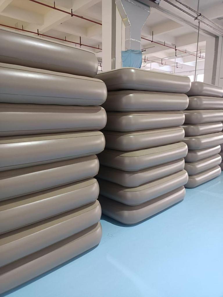 Automatic Inflatable Outdoor Camping Sofa Bed - PVC Flocking Air Mattress