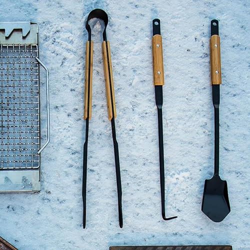 Snow Peak Bonfire Tool Set PRO N-024 Black