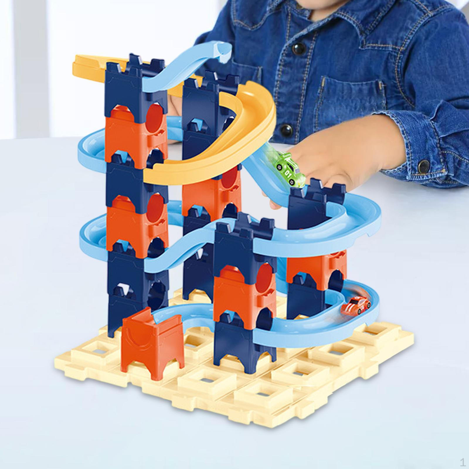 

Набор строительных блоков для гоночной трассы, набор для самостоятельного изготовления игр, подарочный набор для дошкольников, развивающая игрушка Style A