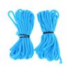 Lock Buckle Rope With Roller Tensioner 2 Roll Cord 6 Hooks Heavy-Duty Umbrella Cord Adjusters Quick Adjust Cam Technology
