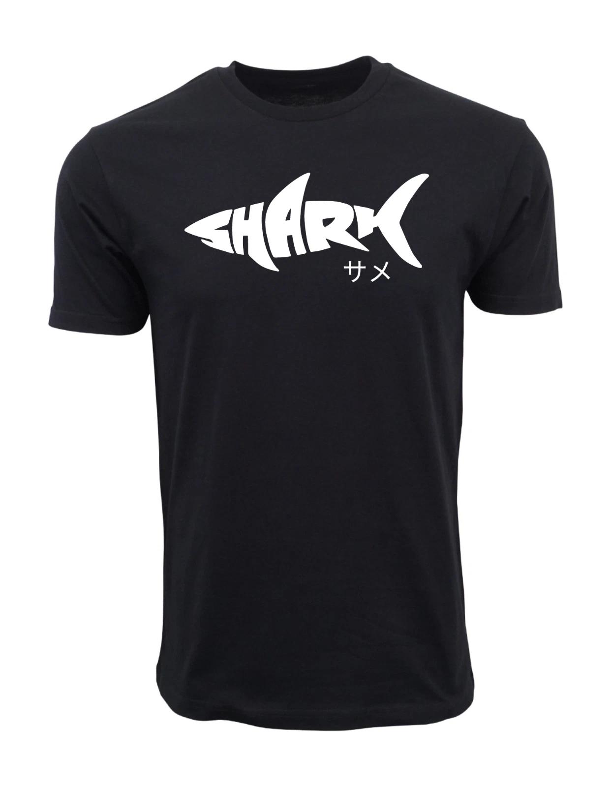 Unisex Adult Casual Graphic JAPANESE SHARK T SHIRT T-Shirt XXXL