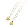 Transborder Stylish Starfish Shell Stainless Steel Pendant Necklace for Women - Ocean-Inspired Design