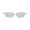 Gentle Monster Saga 02(V) Lunettes Unisexes Argent Violet