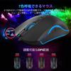 NPET S20 Gaming Keyboard and Mouse Set, LED Backlit, 7 Colors, USB, 26 Keys, Anti-Collision, Adjustable Angle, Japanese Layout, 4-Level DPI