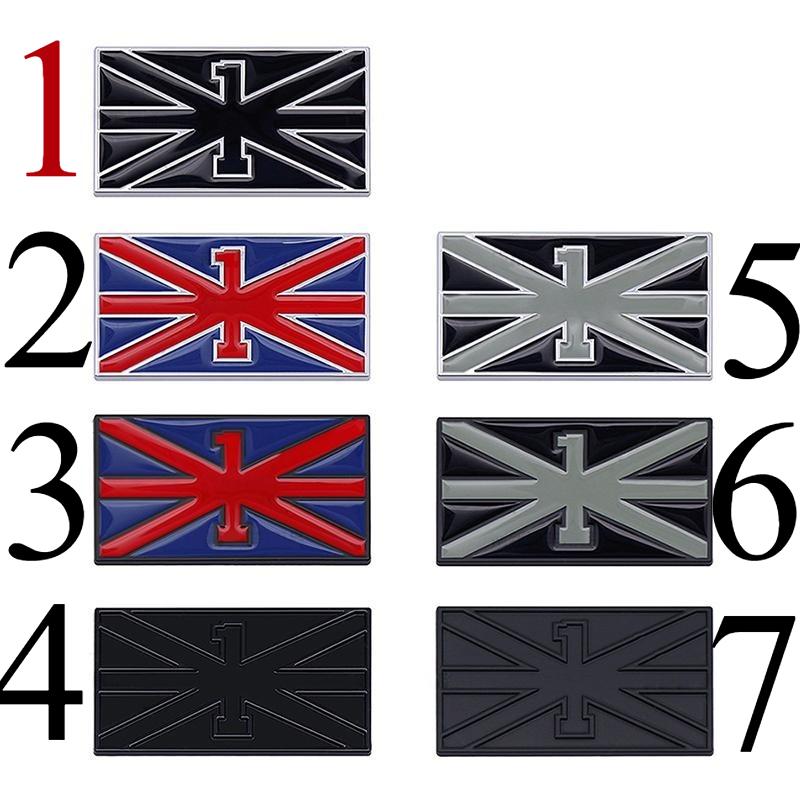 3D Metal British National Flag Car Side Door Emblem Stickers Rear Trunk Emblem Lr2 Lr4 Hse Lux Supercharged