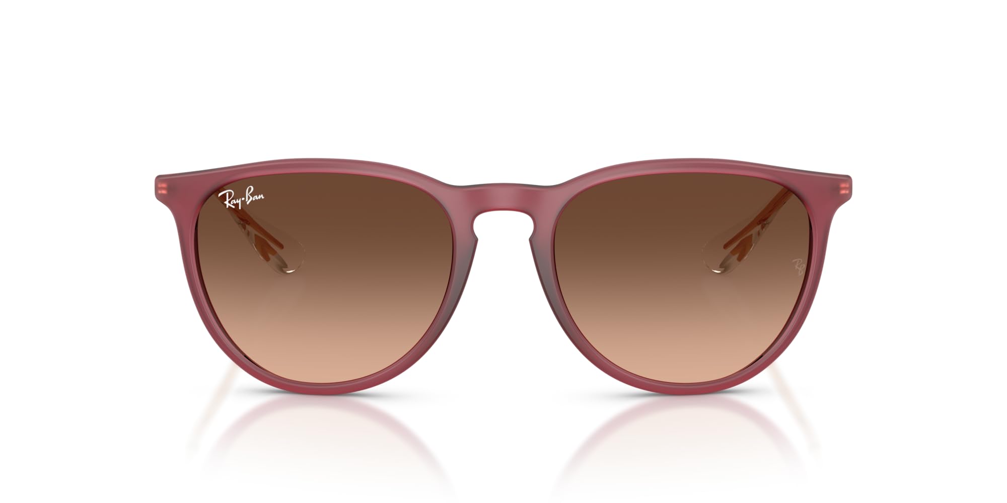 Sunglasses 0RB4171F ERIKA RUBBER VIOLET PINK GRADIENT BROWN 6815A557 Asian Fit Polarized [Ray-Ban]