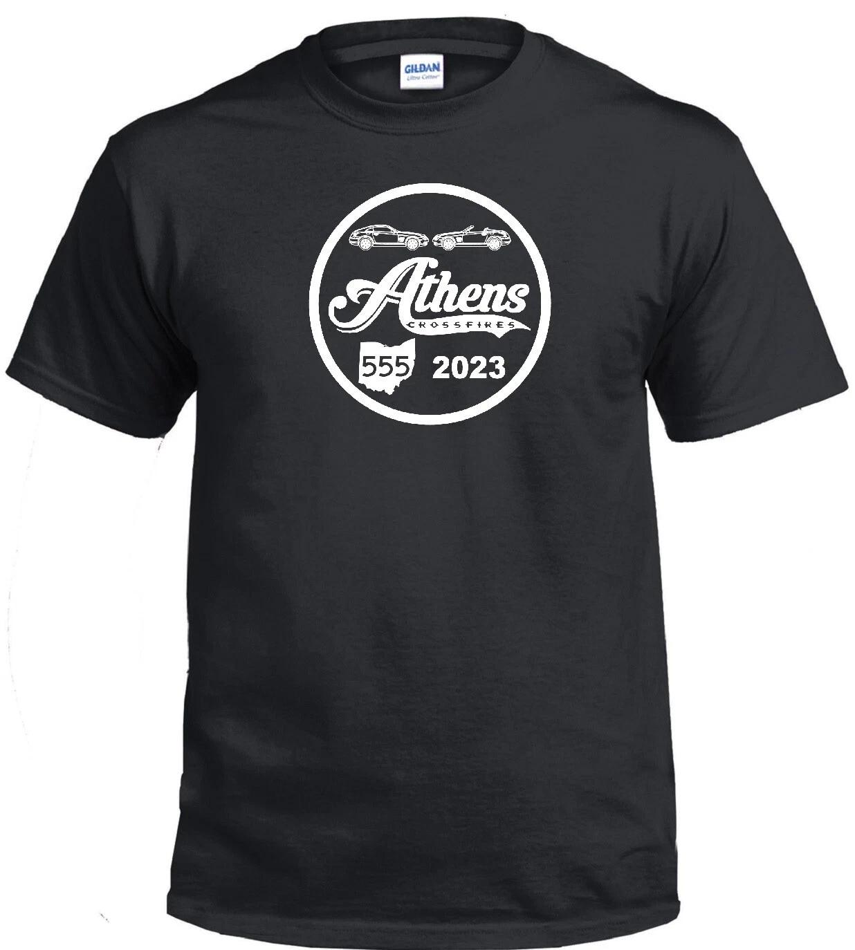 

CROSSFIRE ATHENS OHIO SPORTS CAR SHOW 2023 2004-2008 CHRYSLER SPORT CAR T-shirt S
