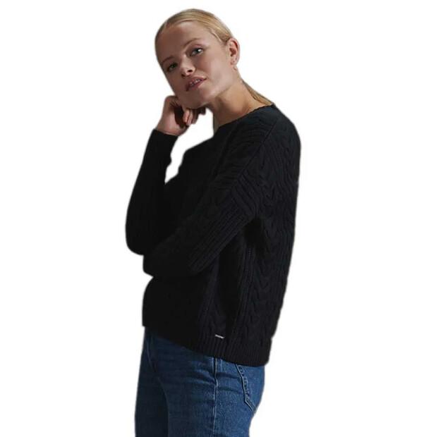 

Superdry Свитер Dropped Shoulder Cable Crew S
