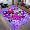 Teen Titans Vai! Tappeto Quadrato con Poster di Personaggio, Tappetino Antiscivolo per Casa Ufficio, Regalo Perfetto per i Fan.chl