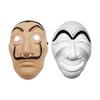 [Formemory] Halloween Cosplay, Paper House Cosplay Mask, Combined Clothes, 2 Masks + 1 Coverall, 3 Piece Set, Masquerade Costume, Spanish Drama
