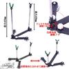 S.fields.inc Rod Holder, Rod Holder, Rod Stand, Rod Holder, Fishing Rod Stand, Rod Bracket, Storage Bag, Fixing Pin