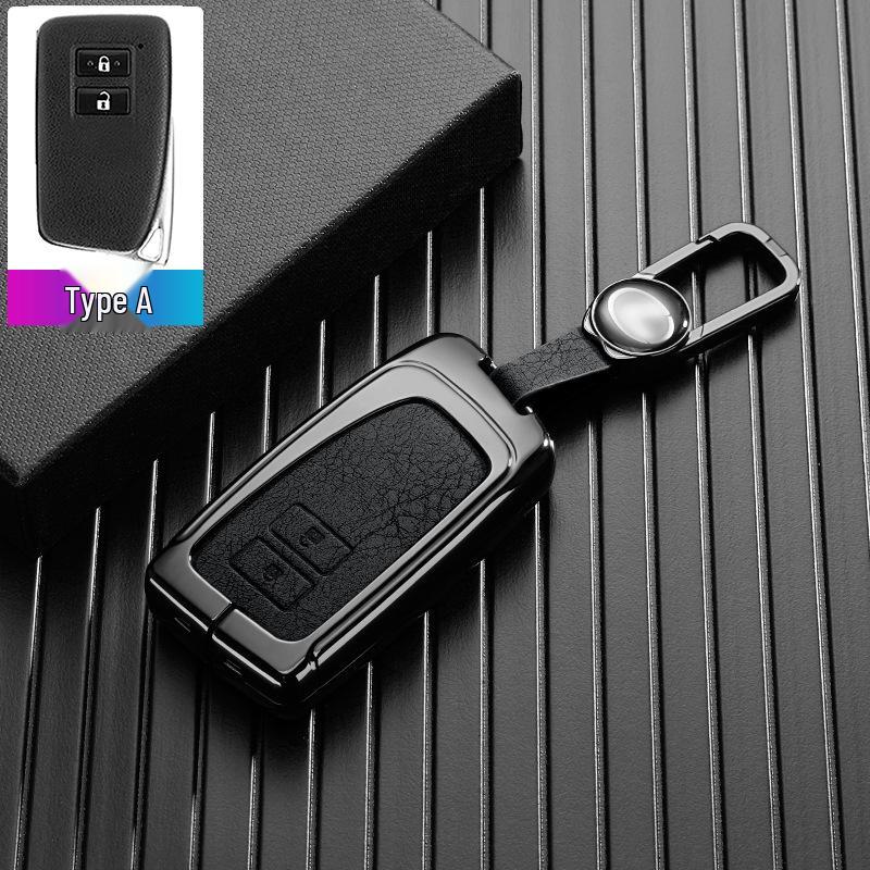 Metal Car Key Case for Toyota ES200, LX570, IS, ES, GX, RX, NX2000 (13th Gen)