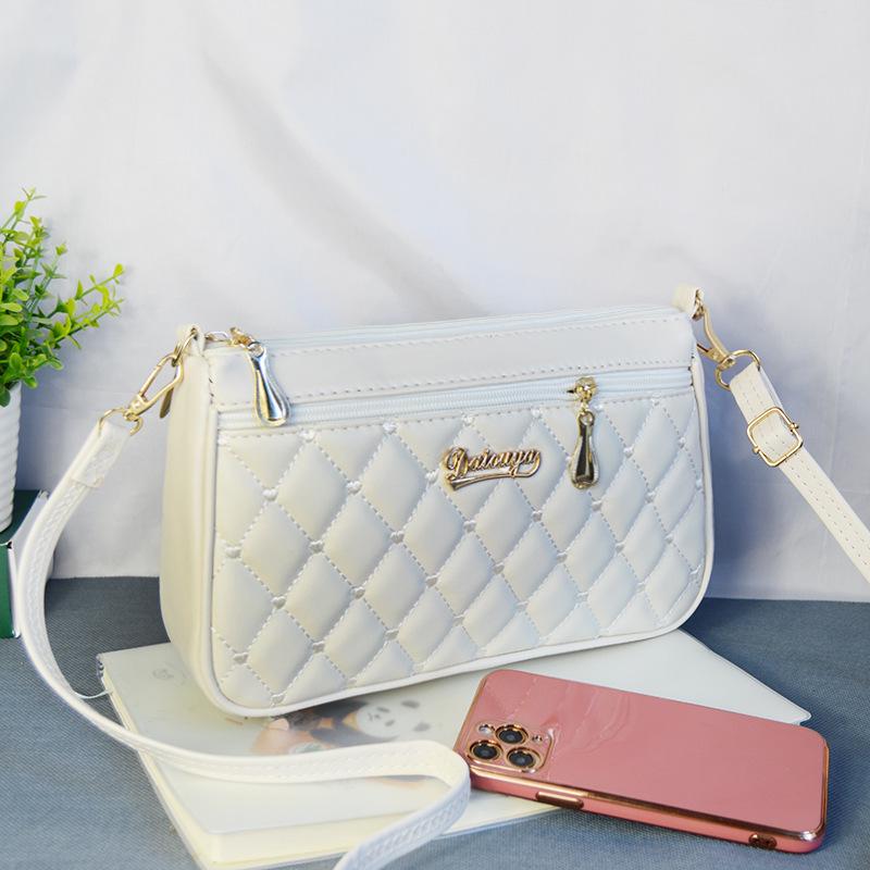 

2025 Вышитая сумка кроссбоди большой вместимости на плечо для пожилых - Повседневная и модная