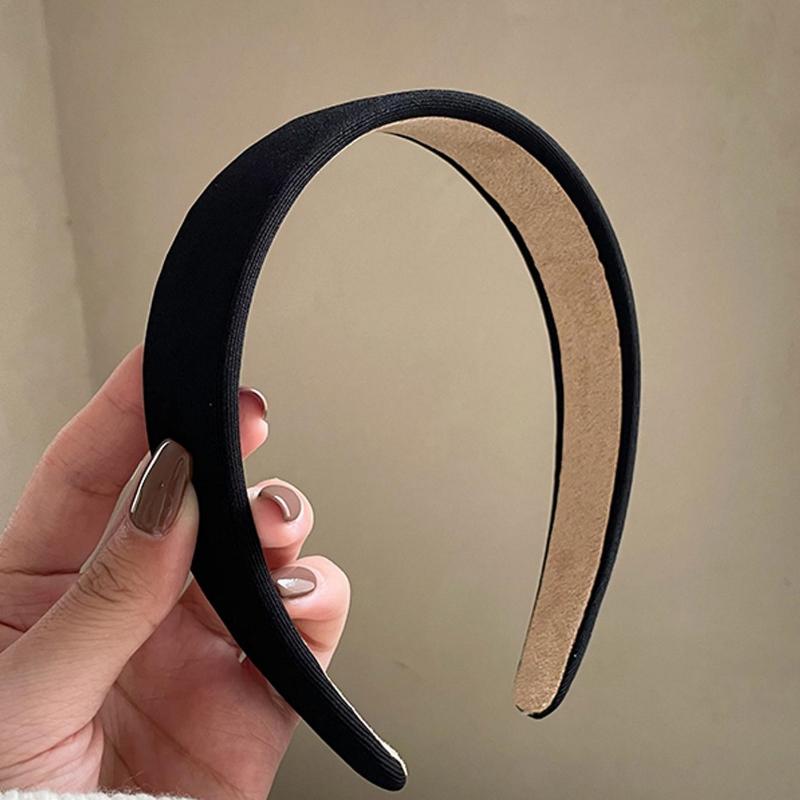 38cm/14.96in Circumference Women's Vintage Elegant Solid Color Headbands, Fashion Versatile Hair Accessories Suitable For Daily Wear, Washing Face