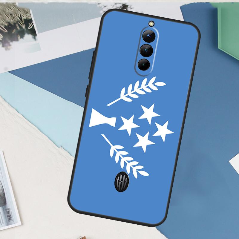 Kosrae Flag Case For ZTE Nubia Red Magic 8S 9S 10S 10 9 8 11 Pro Plus 6 7 6S 7S Pro 5G 6R 10 Air Cover
