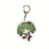 Danganronpa Monokuma, Makoto Naegi & Junko Enoshima Acrylic Keychain Charm Figure