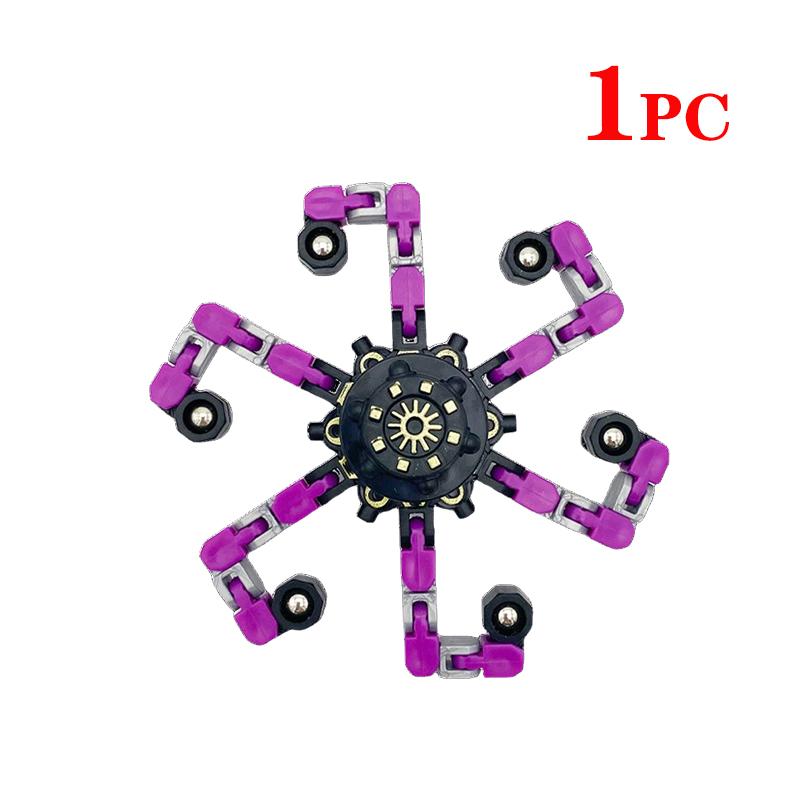 

1-24PCS Deformed Fidget Spinner Chain Toys for Children Hand Spinner Vent Toys Adult Stress Relief Fidget Sensory Toys Gifts