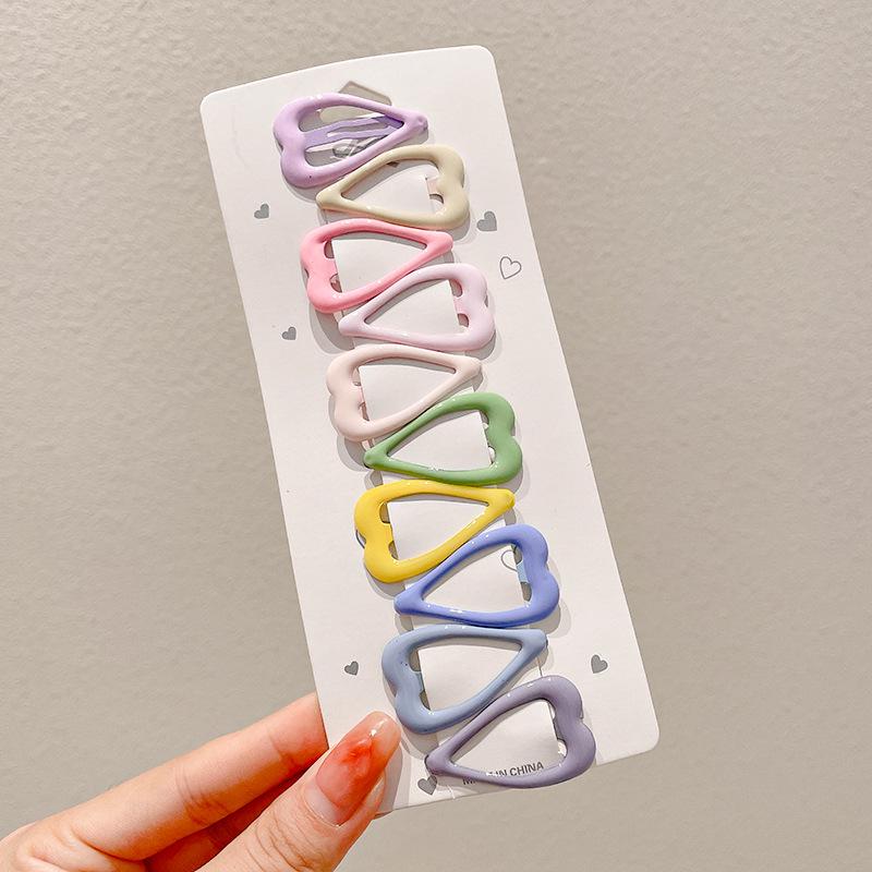 Y2K Dopamine Color Pentagram Small Hair Clip for Women & Kids - Cute Bangs & Side Hair Accessory