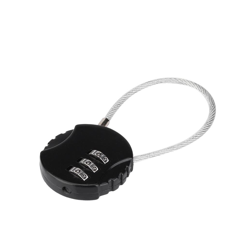 3-stelliger Code Kombination Koffer Gepäck Zinklegierung Passwort Sicherheit Codeschloss