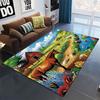Retro Scooter Grandma Area Rug, Fun Decor Floor Mat