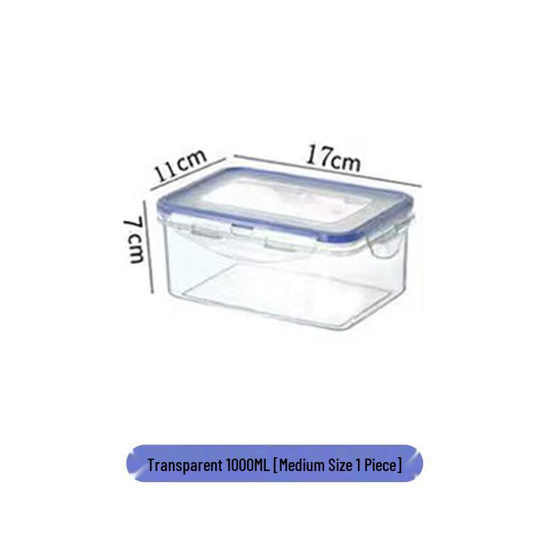 Plastikowy zestaw pojemników do przechowywania żywności, nadający się do kuchenki mikrofalowej