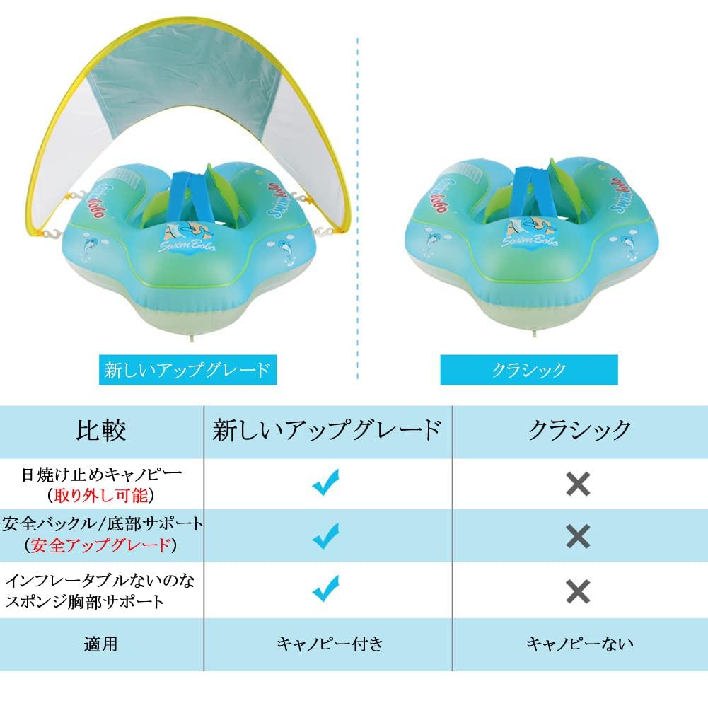 Baby UV Abnehmbares Baby Sommer Outdoor Sommer Hitzeschutz Schwimmer, Fuß-In Schwimmer, Schutz, SPF50+, Sonnencreme, Sonnenschirm, Schwimmer, Strand, Waren, Spielen,