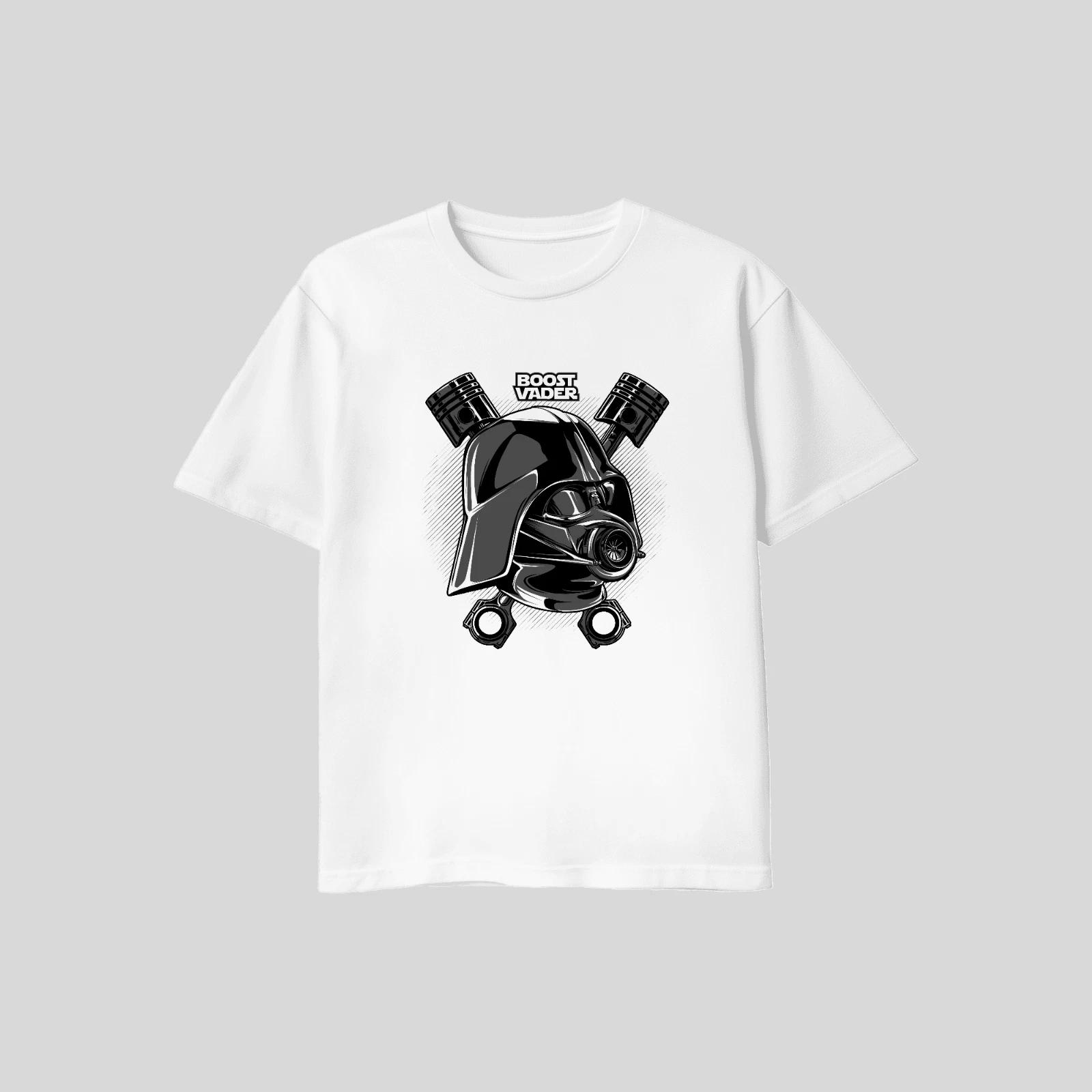 Unisex Adult Casual Graphic Star Wars Darth Boost Vader Turbo Turbo... L