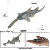 Shark Model Set: Megalodon, Whale, Great White, Blue, Grey Mackerel, Man-eater, Hammerhead Toy