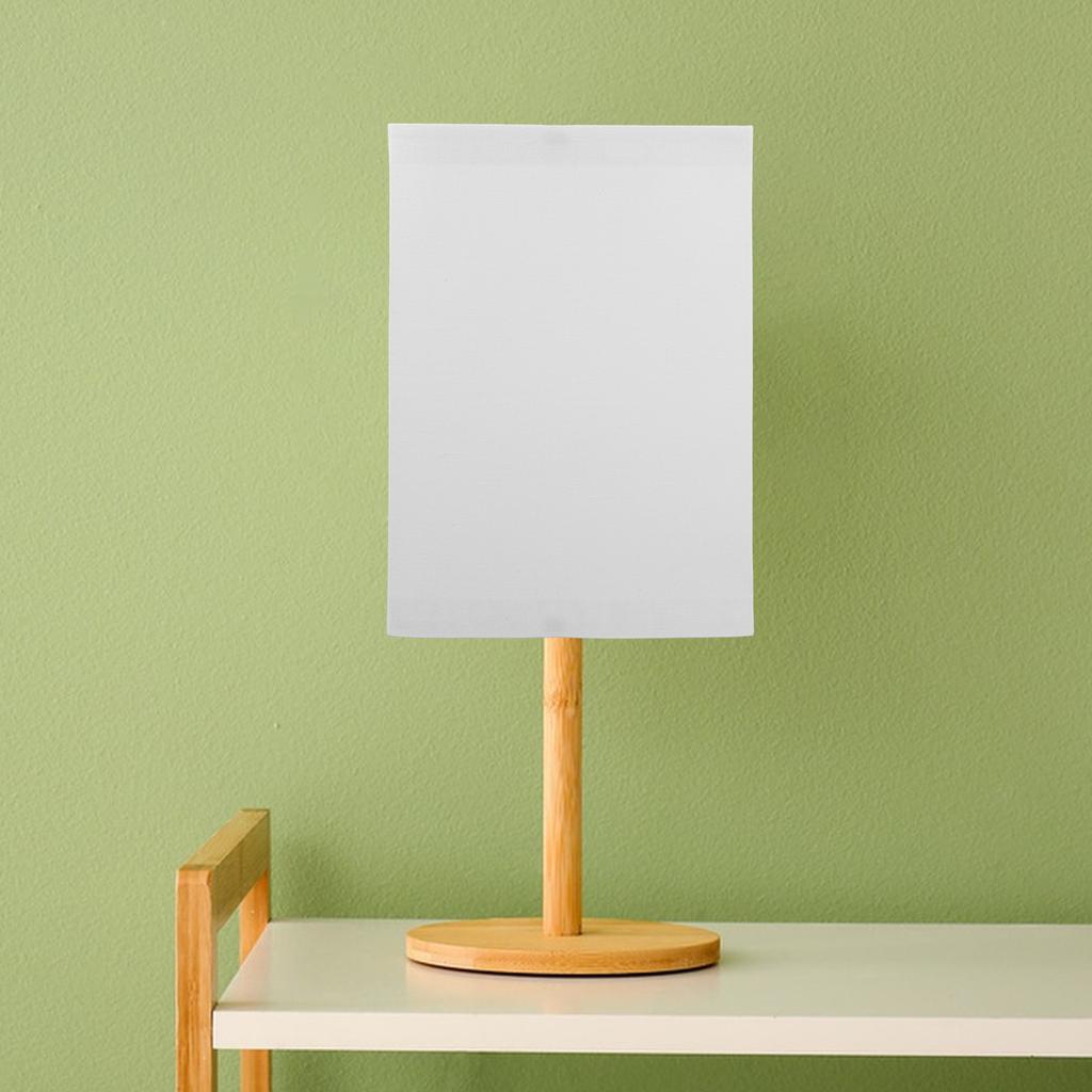 Rectangular Fabric Lampshade Elegant Square Design for Bedside Table Floor Lamp Replacement Soft Light Cover Decorative Linen