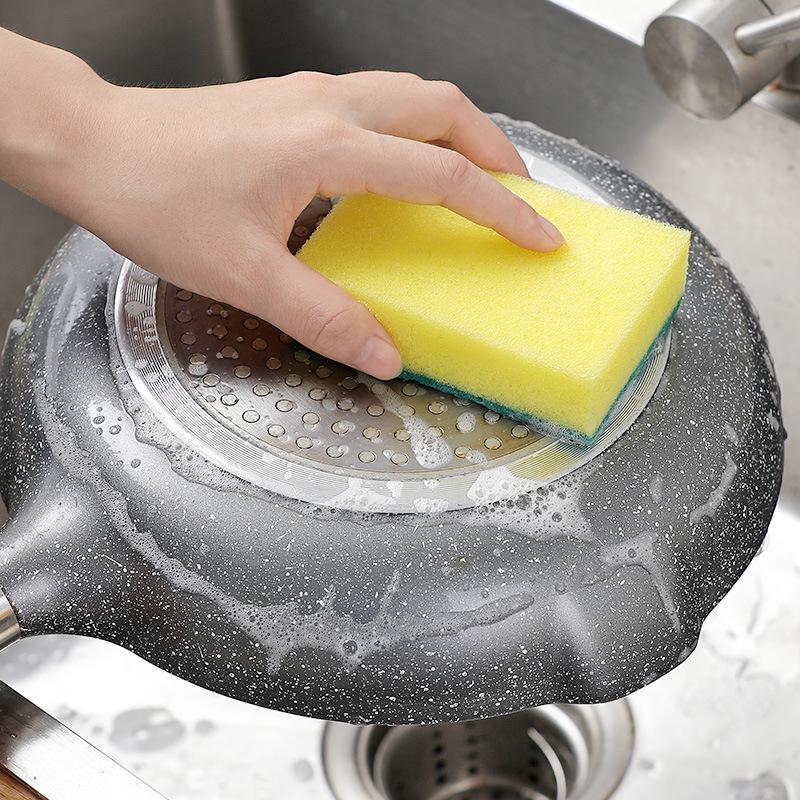 Multi-functional Non-stick Dishwashing Sponge and Scrubber for Stain Removal