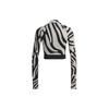 Von Stella McCartney Nahtloses Wolford Crop-Top Grau HF3067