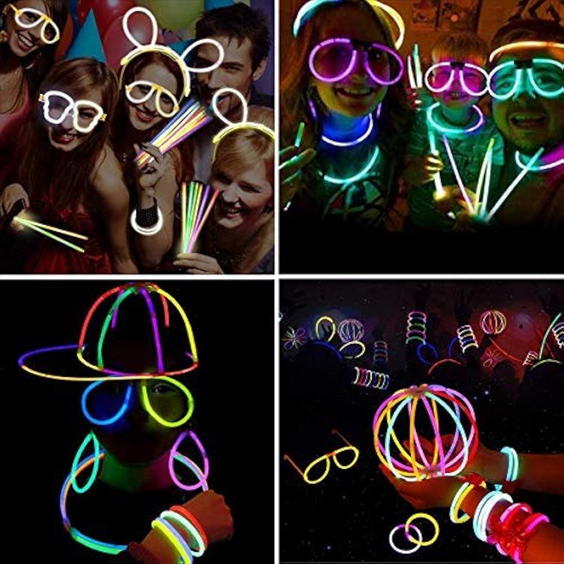 Douyin Trending Fluorescent Stick Bracelets: 100 Luminous Concert Bracelets