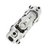 Double Steering U Joint 3 4in DD X 3 4in DD 5.2in Length Chromed Steering Column Shaft Coupler for 3 4in Input Shaft
