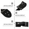 5 Paires Boucles à Bascule en PU Boutons de Fermeture pour Manteau Fermeture de Ceinture de Robe Boucles DIY Fermoirs à Bascule Boutons de Fermeture pour Manteau