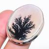 Natural Russian Dendritic Gemstone 925 Sterling Silver Jewelry Ring Size 8 AR-16664