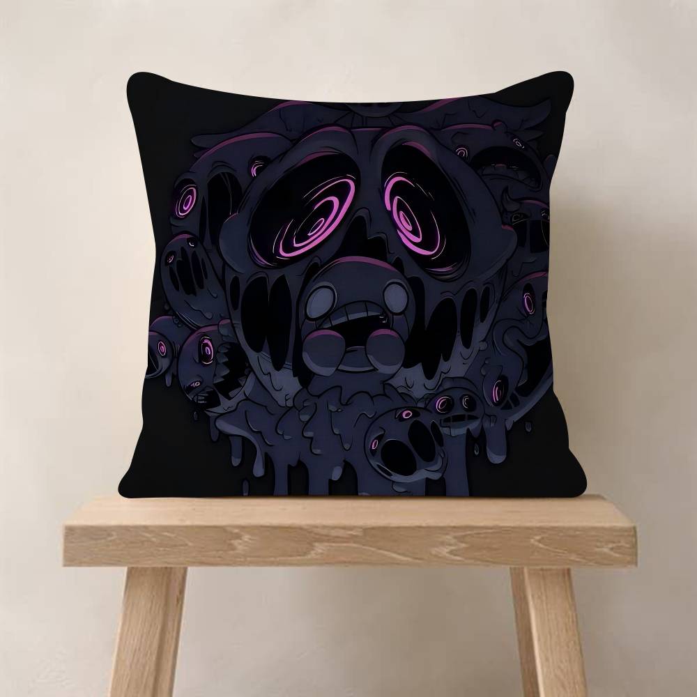 Game The Binding Of Isaac Movie Sticky Decorative Room Aesthetics Pillow Case Home Decor Bedroom Sofa Bed Couch Pillow X