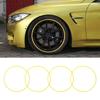 4PCS Wheel Rim Protector Scratch Resistant 20 Inch ABS Car Rim Guard Ring Exterior Decorative Access