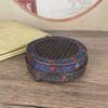 Vintage Patina Alloy Copper Blue Glaze Incense For Home Indoor Use Agarwood Sandalwood Burner Antique Style Ornament Coil