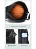 Durable Sports Backpack: Tennis/Basketball Bag with Shoe Compartment & Wet/Dry Separation
