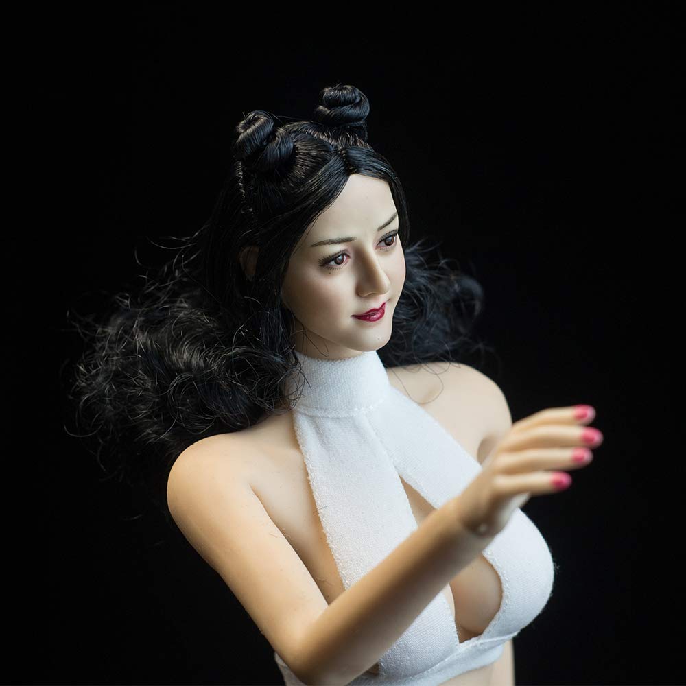 scale action figure white skin pearl C Asian sexy cute beauty head and clothes not [TOYBARJAPAN] 1/6 (body included)