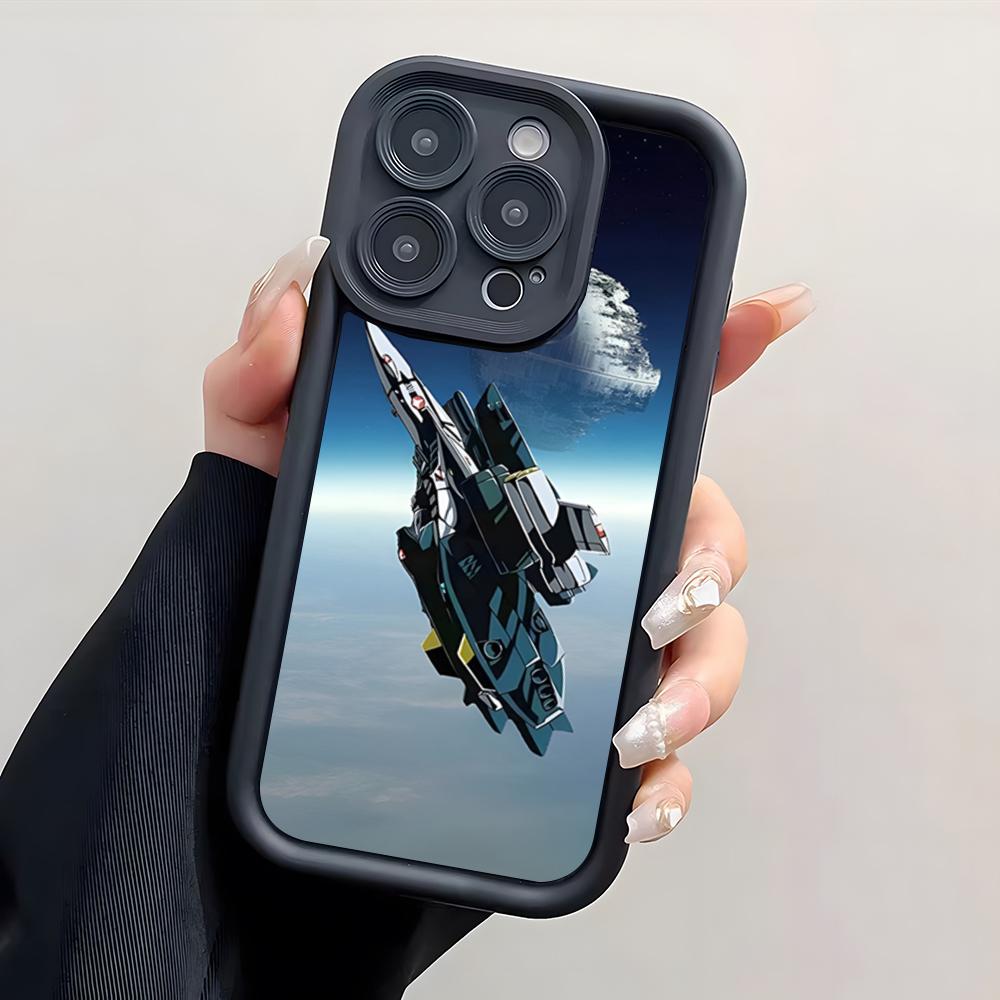 Robotech Macross Phone Case For IPhone 17 Pro Max 15 Pro 16 14 Plus 12 13 Mini 11 Pro Shockproof Cover