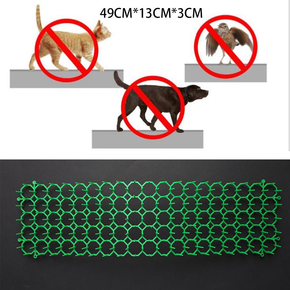 Prevent Trampling of Plants with Garden Spike Strip Mat 1Pcs 13cmx49cm