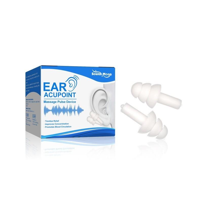 South Moon Acupressure Ear Massage Plugs For Relief From Ear Discomfort And Tinnitus